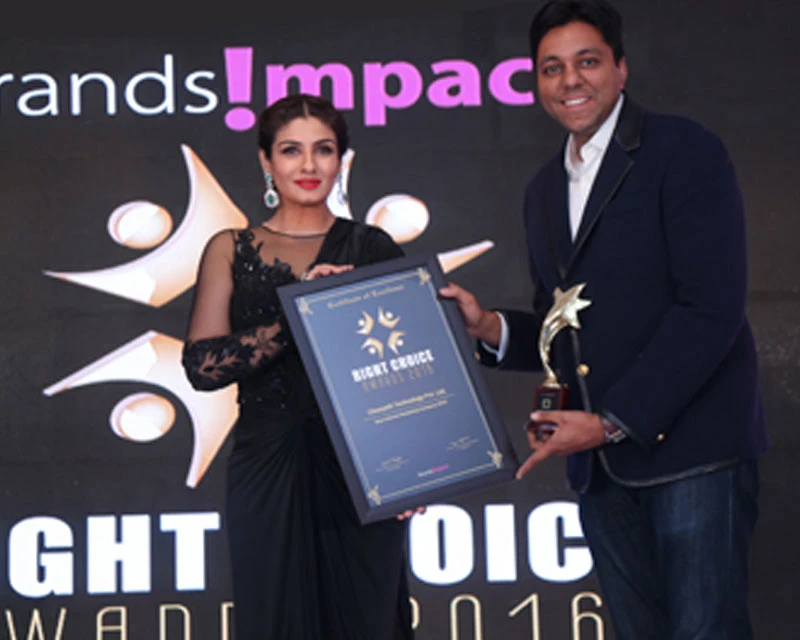 Brands Impact, Right Choice Awards, RCA, Award, Raveena Tandon