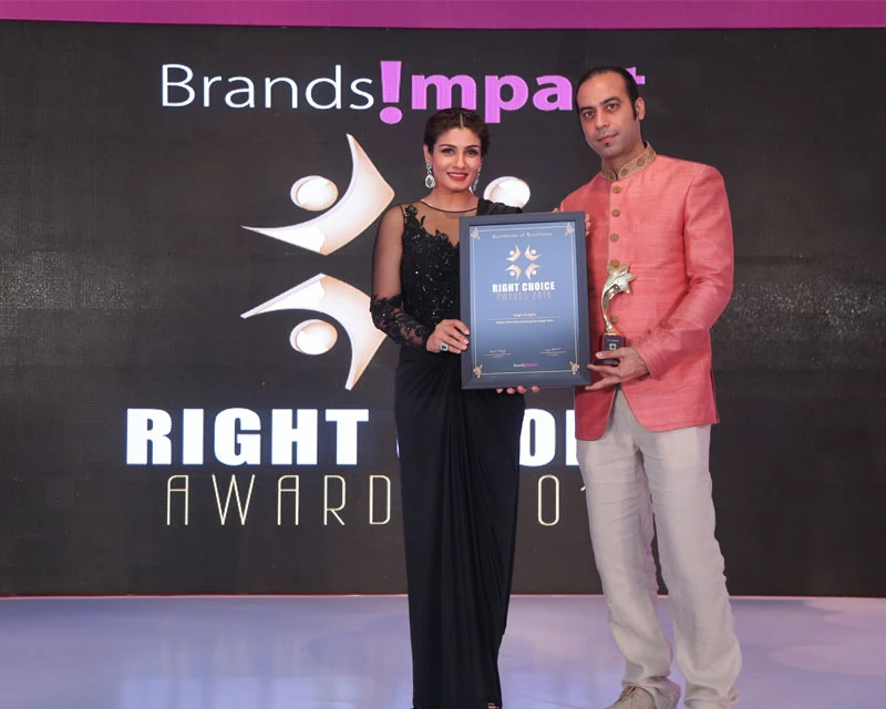 Brands Impact, Right Choice Awards, RCA, Award, Raveena Tandon